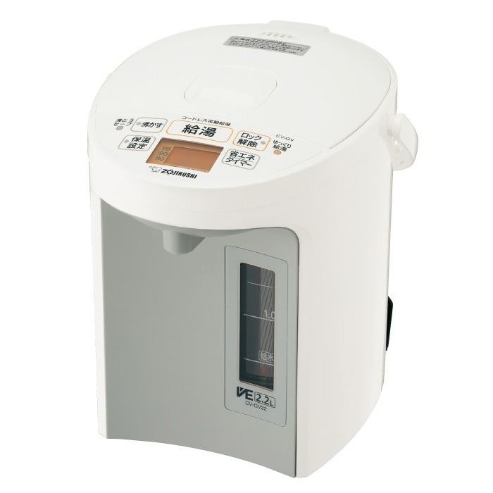 電気ポット 2.2L CV-GV22-WA ホワイト