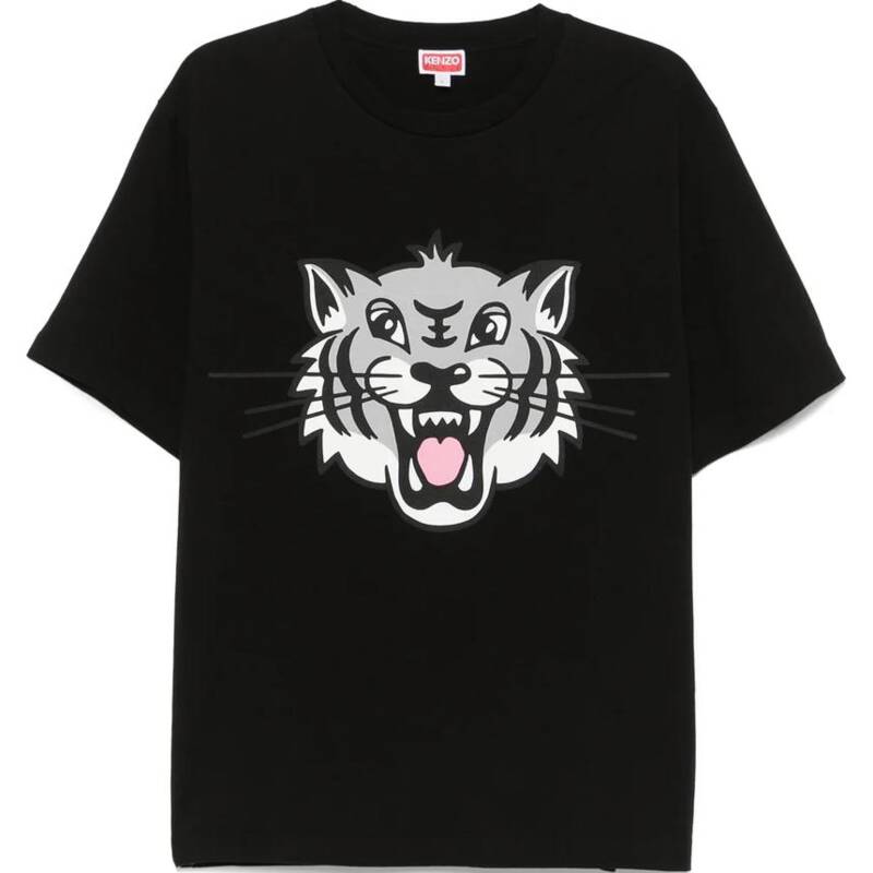 [ラベッルッソ] SS25 メンズ ハッピータイガー Tシャツ FF55TS5334SG 99