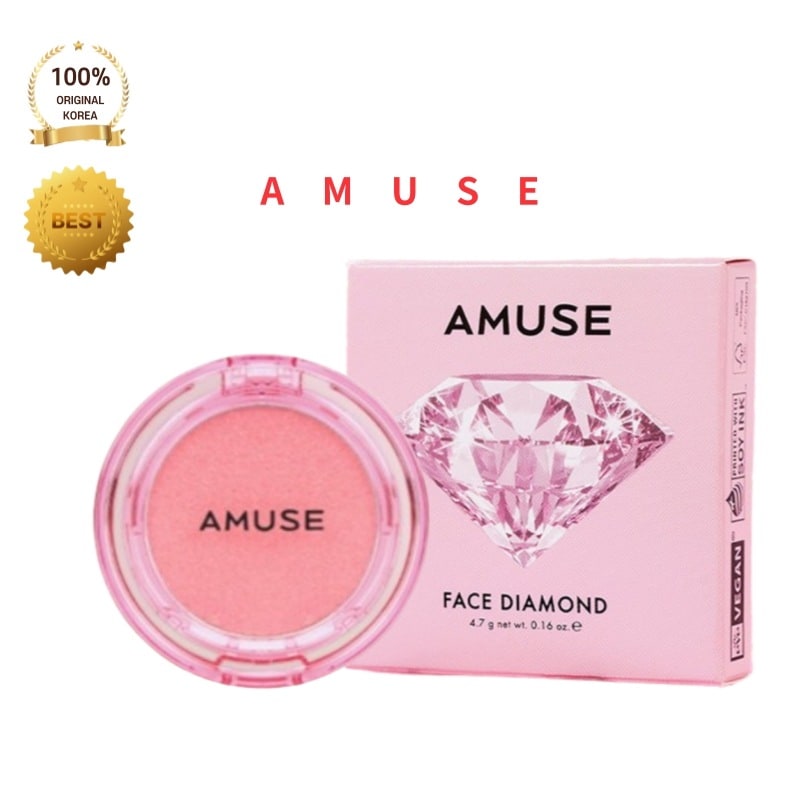 フェイスダイヤモンド（ハイライター）顔にダイヤモンドの光沢を加えるハイライター自然な光反射で立体感のあるメイク