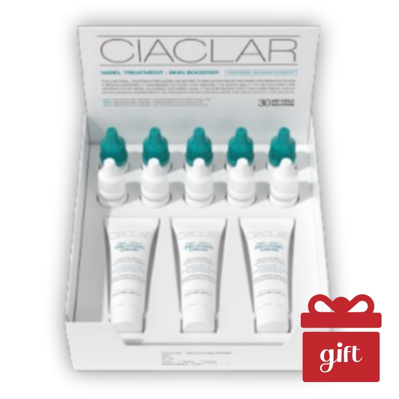 【大容量3ステップケア】レゼ シアクラール バセルキット［セラム5mL×5／R-GENブースター5mL×5／GSクリーム20mL×3］ CIACLAR LEZE VASEL TREATMENT