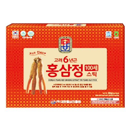 [天王蔘][10g x 30包] 高麗6年根紅蔘錠100歳スティック 高麗人蔘 原液スティック 健康ジュース 8,245円