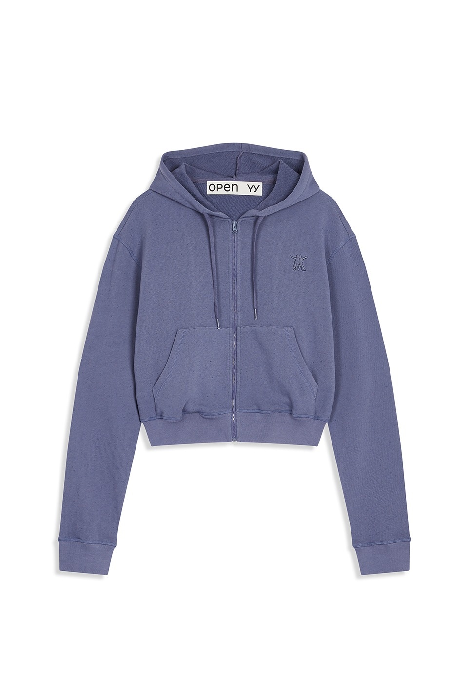 【OPEN Yy】 LOUNGE ZIP HOODIE : PURPLE