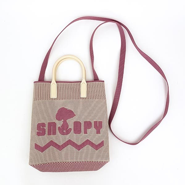 スヌーピー シリコンハンドル2WAYミニトートバッグ ベージュ ルート―ト SNOOPY_5337-858501 4,959円
