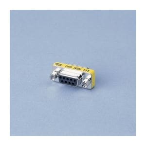 (まとめ)エレコム 超小型アダプタ AD-D9MF(×5セット)