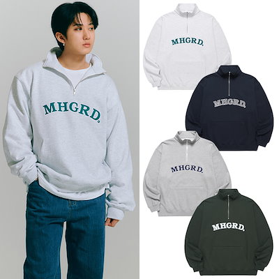 【MAHAGRID】★Stray kids着用★アップリケジップアップパーカー MAHAGRID】☆Stray kids着用☆アップリケジップアップパーカー