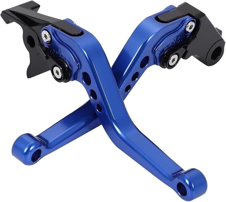 ブレーキ クラッチ レバー セット NSR250 CBR250RR MC22 レブル250 MC49(青)