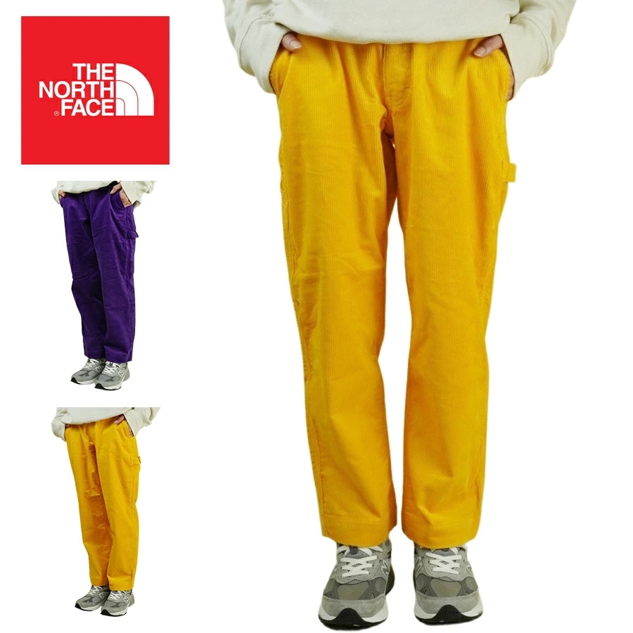 ノースフェイスTHE NORTH FACEレディース パンツW COLOR BLOCK CORDUROY PANTウィメンズ カラー ブロック コーデュロイ パ