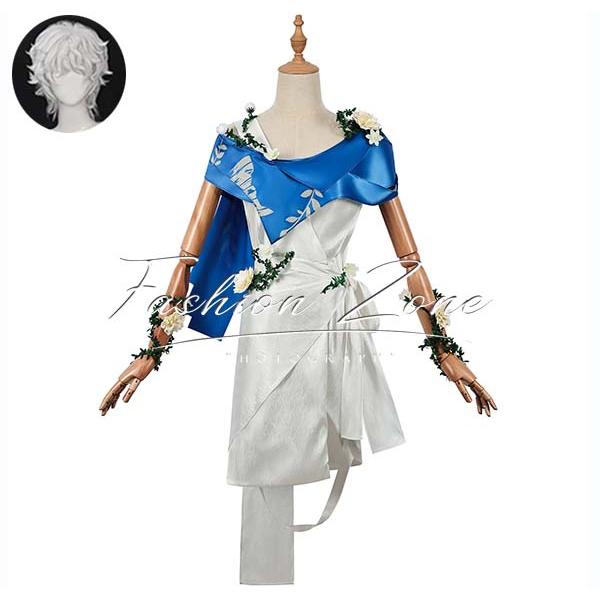 IdentityV 第五人格 風 患者 エミール 湖中影 コスプレ衣装 ウィッグ cosplay ハロウィン 演出服 変装
