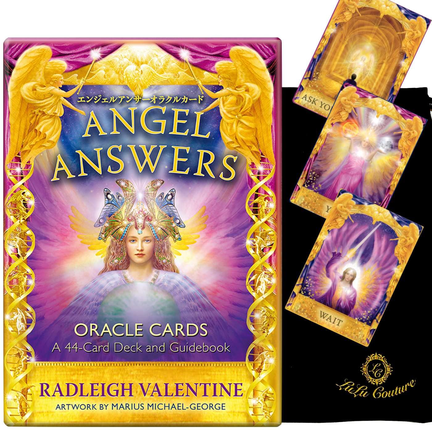 【日本語版】エンジェルアンサー オラクルカート ANGEL ANSWERS Oracle Cards 日本語解説書付き オラクル タロットカード 占い [正規品]