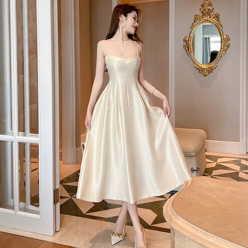 夏 キャミワンピース 大きい裾 ドレス パーティー キャバ 着痩せ 大人 お呼ばれ 同窓会 披露宴 卒業式 結婚式 ウェディング 二次会 成人式30%までに制限