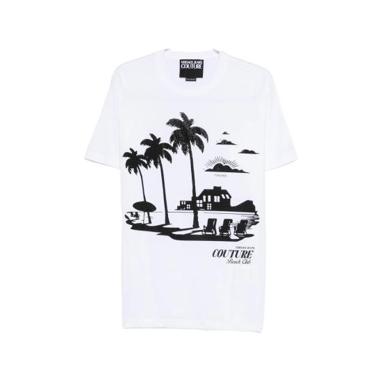 VERSACE Men Tops 80GAHT11 CJ00T 003 WHITE