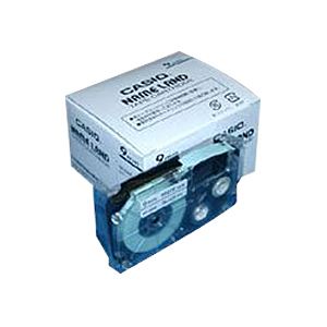 （まとめ） カシオ ネームランド用テープカートリッジ スタンダードテープ 8m 5巻入 XR-9WE-5P-E 白 黒文字 (×2セット)