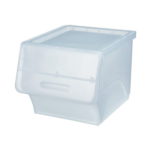 （まとめ） サンカ squ+ナチュラ フロック 深型 クリア NFR-30CL 1個 (×3セット)