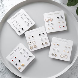 国内無料発送 Week ピアスセット Instagram 選べる 韓国ファッション ピアス イヤリング 金属アレルギー対応 高品質新作入荷 彼女 レでイース 誕生日 ギフト