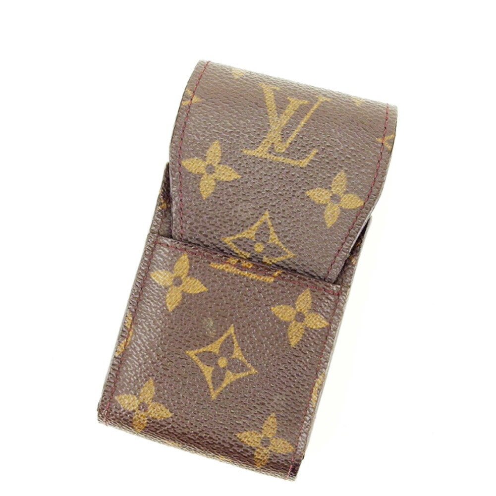 シガレットケース モノグラム エテュイシガレット ブラウン レディース 中古 13,306円