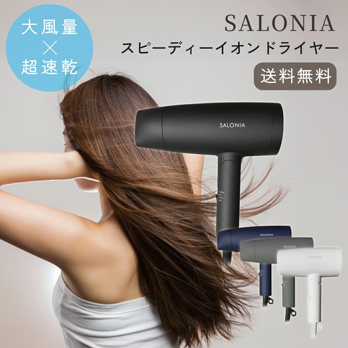 スピーディー イオン ドライヤー ダメージケア おすすめ 人気 軽量 大風量 マイナスイオン ツヤ髪 ヘアドライヤー