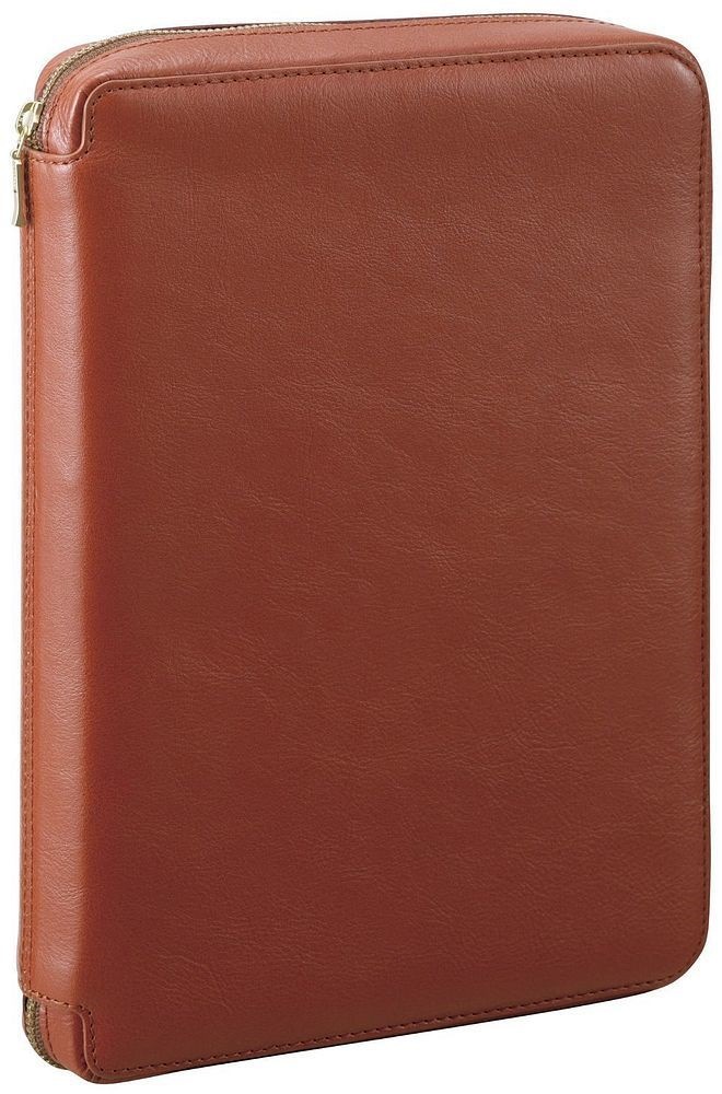 ダヴィンチ スタンダード システム手帳 ラウンドファスナー A5サイズ ブラウン DSA3001C