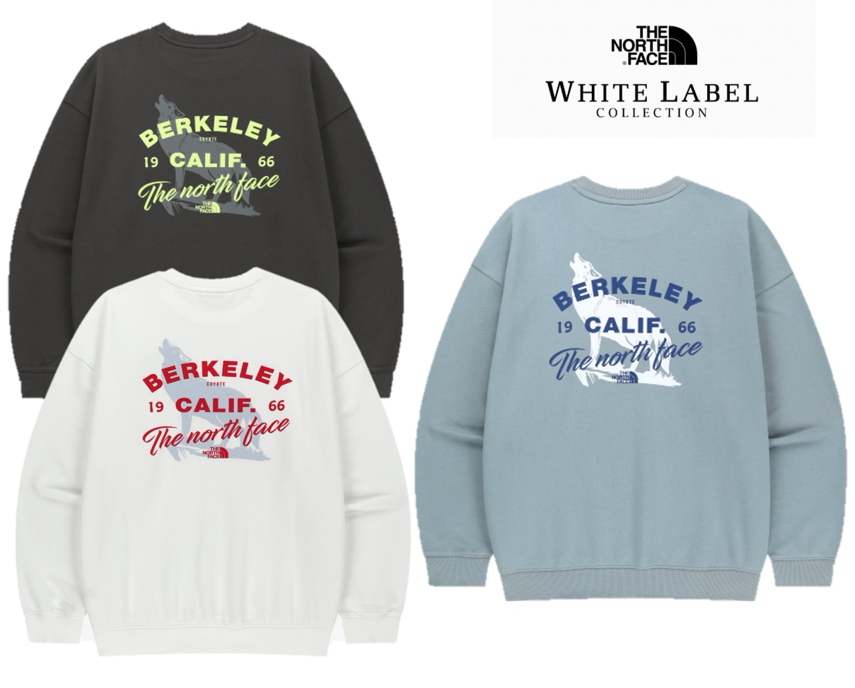 26SS 新作入荷 NM5MS06 BERKELEY SWEATSHIRTS 男女兼用で着用できるルーズフィットのラウンドスウェットTシャツ