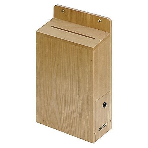 （まとめ買い）コレクト 投書箱/提案箱 木製 鍵付 M-500 00014357 [x3]