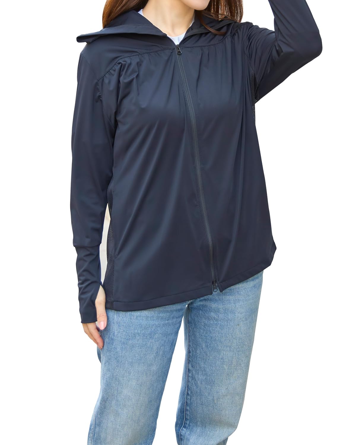 UVカットパーカー 遮光率99.9％ ミューキー