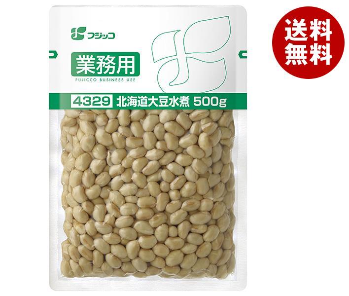 フジッコ 業務用 北海道大豆 水煮 500g＊10袋入＊(2ケース)