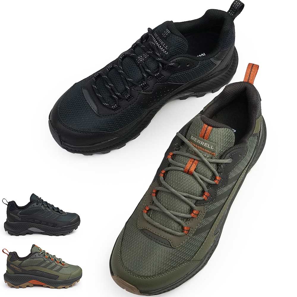 メンズ 防水 シューズ スピードストライク 2 ウォータープルーフ ローカット アウトドア