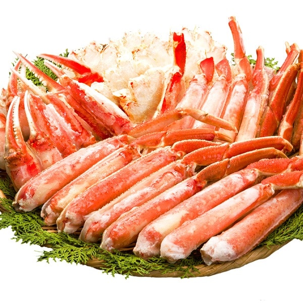 1.5kg 特特大ズワイガニ人気部位ハーフカット(ボイル済) かに カニ 蟹 ズワイ むき身 肩付脚