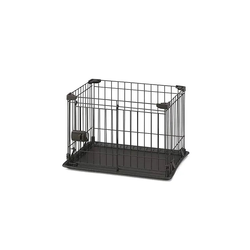 【即納】アイリスオーヤマ システムサークルトレー付き STS-400T ブラウン 超小型犬用 幅60奥行45高さ41cm