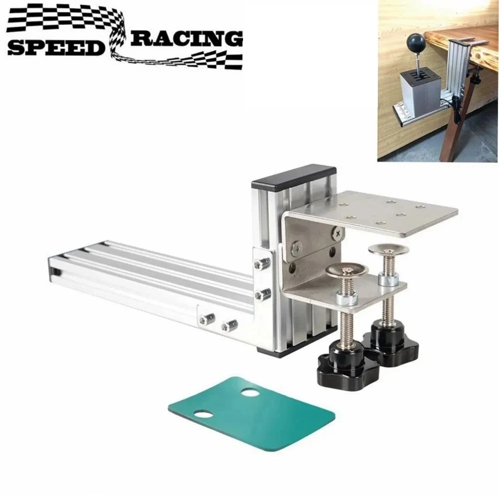 LOGITECH-G29/g25/g27/g920 (無煙マスターt300rs用) 取り付けレーシングゲームホルダー,ギアレバー,取り付けクリップ