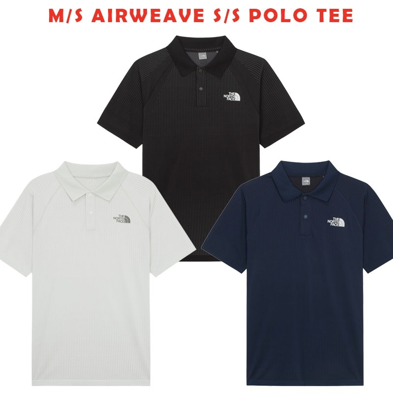 韓国正規品保証 関税負担なしNT7PR17A MS AIRWEAVE SS POLO TEE イリー 基本 着装 男子 女子 人気 韓国 ファッション 男女共用 アウトドア