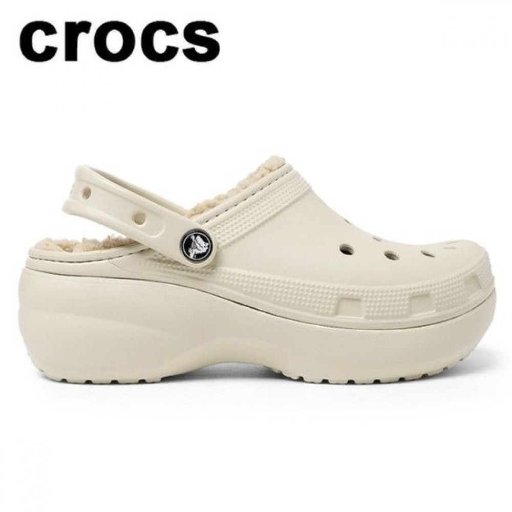 ガレリアクロックスクラシックプラットフォーム裏地付きクロッグ女性用 207938_2Y2