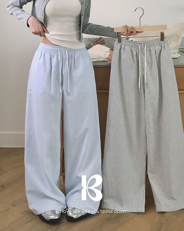 [MADE] ソラストライプパンツ pt1477