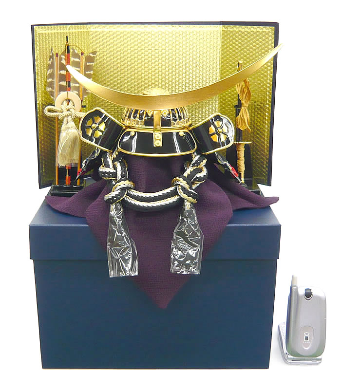 【送料無料】【五月人形】【兜】【Ｇ034】13号伊達兜屏風弓太刀付【秀光】【新作】【限定品】 13,613円