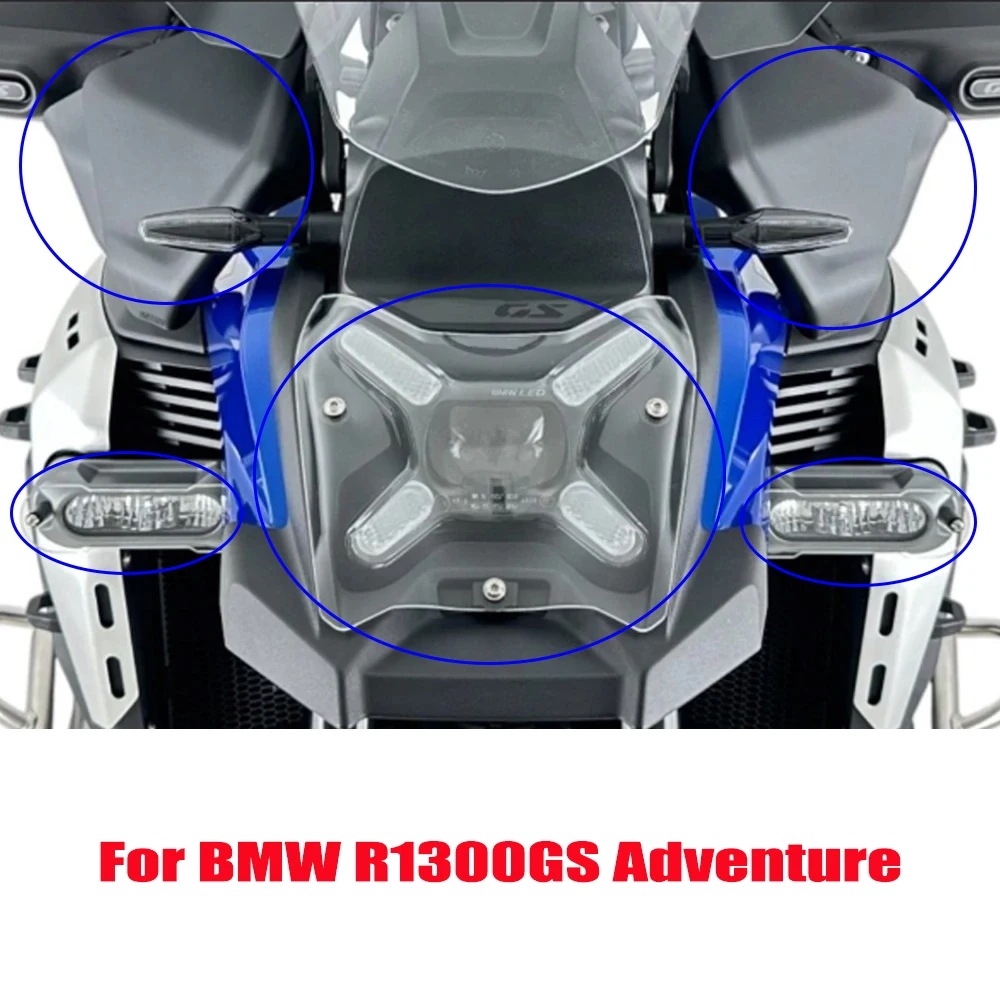 BMW R1300GSアドベンチャー用 新型ヘッドライトプロテクター タンクサイドウィンデフレクター スポイラー ウインドスクリーン カバー 輸入品
