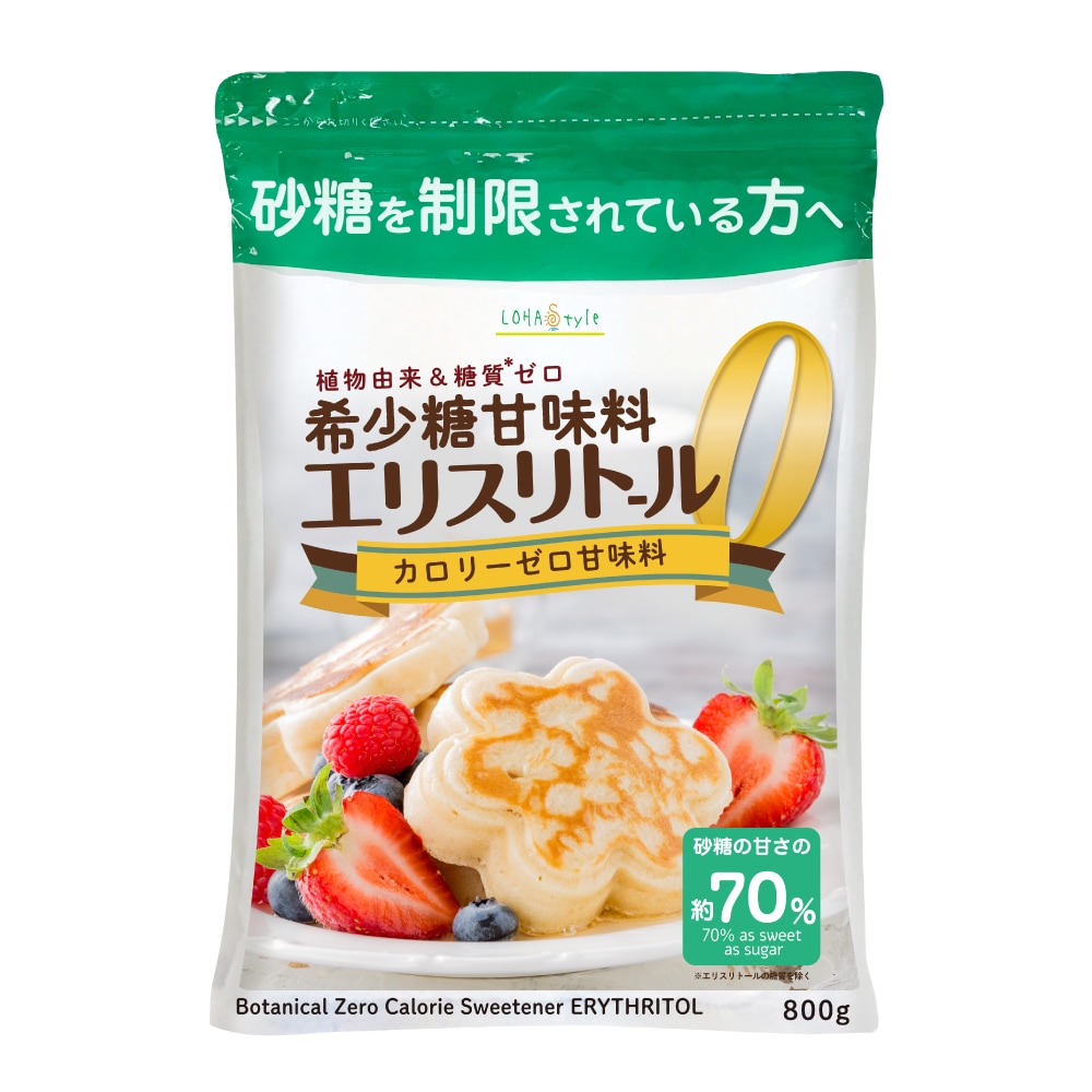 Qoo10] ロハスタイル : カロリー０天然甘味料エリスリトール 80 : 健康食品・サプリ