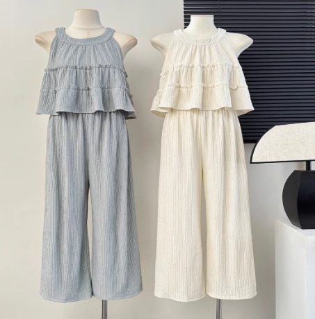 レディース トップス パンツ セットアップ アンサンブル かわいい 大人可愛い きれいめ かっこいい アジアン エスニック エキゾチック こなれ感 ラフ メンズライク マニッシュ ボーイッシュ