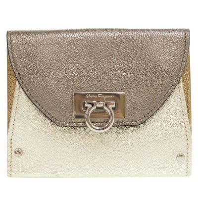 Qoo10] 新品同様 サルヴァトーレフェラガモ Wホ