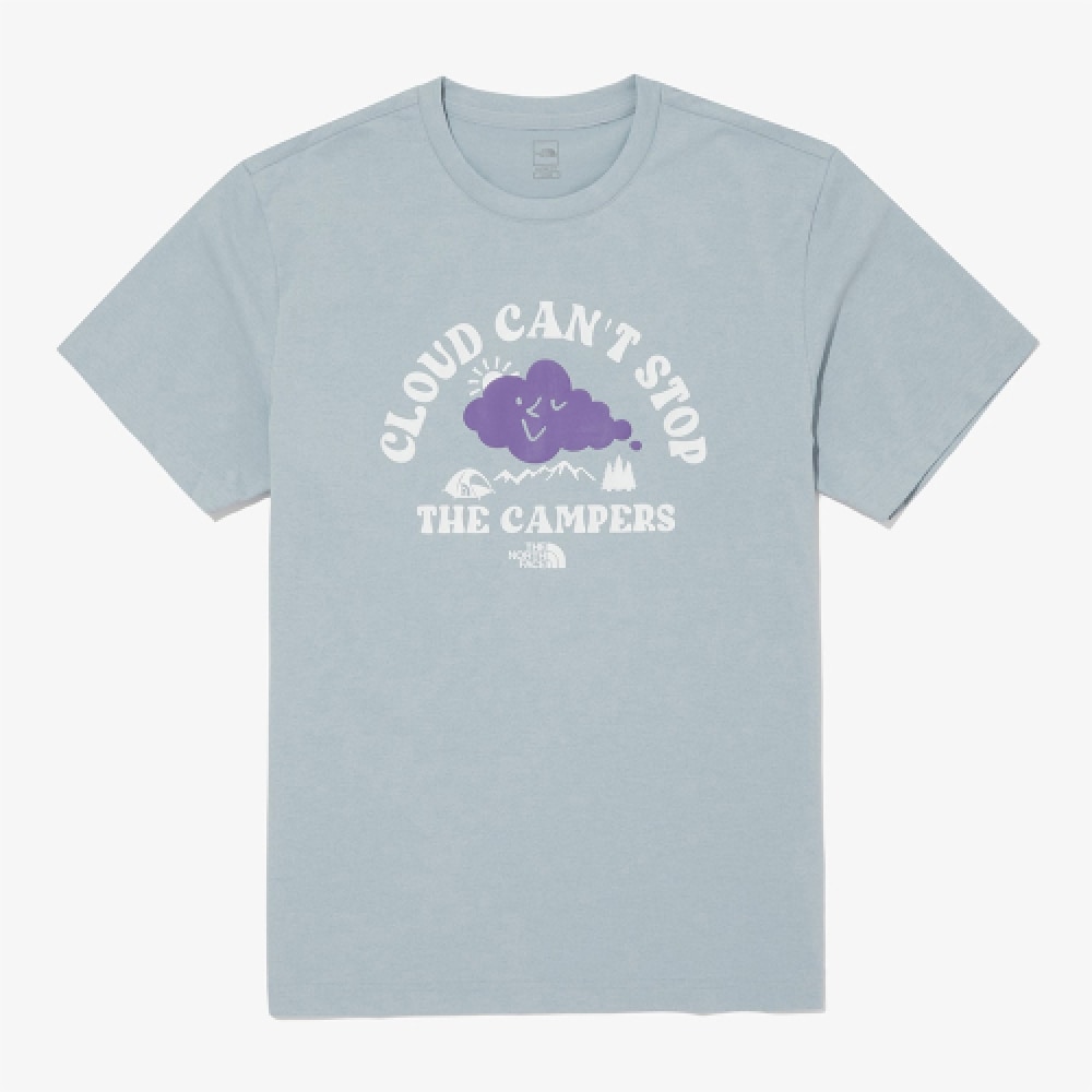 ザノースフェイス NT7UQ14E メンズキャンプエブリデイショートスリーブラウンドTシャツ