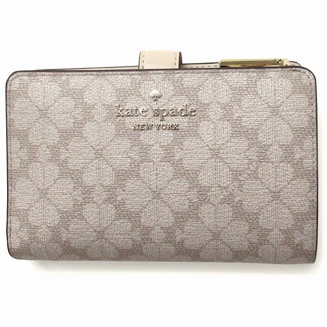 Kate spade ケイトスペード アウトレット 財布 SPADE FLOWER ミディアム コンパクト バイフォールド ウォレット 二つ折り財布 KN756 250