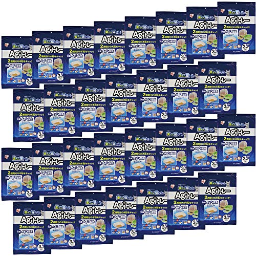 アイリスオーヤマ 猫砂 猫トイレ Ag*トレー 3枚*30袋 RCT3 消臭 抗菌 使い捨て 3枚* 14,816円
