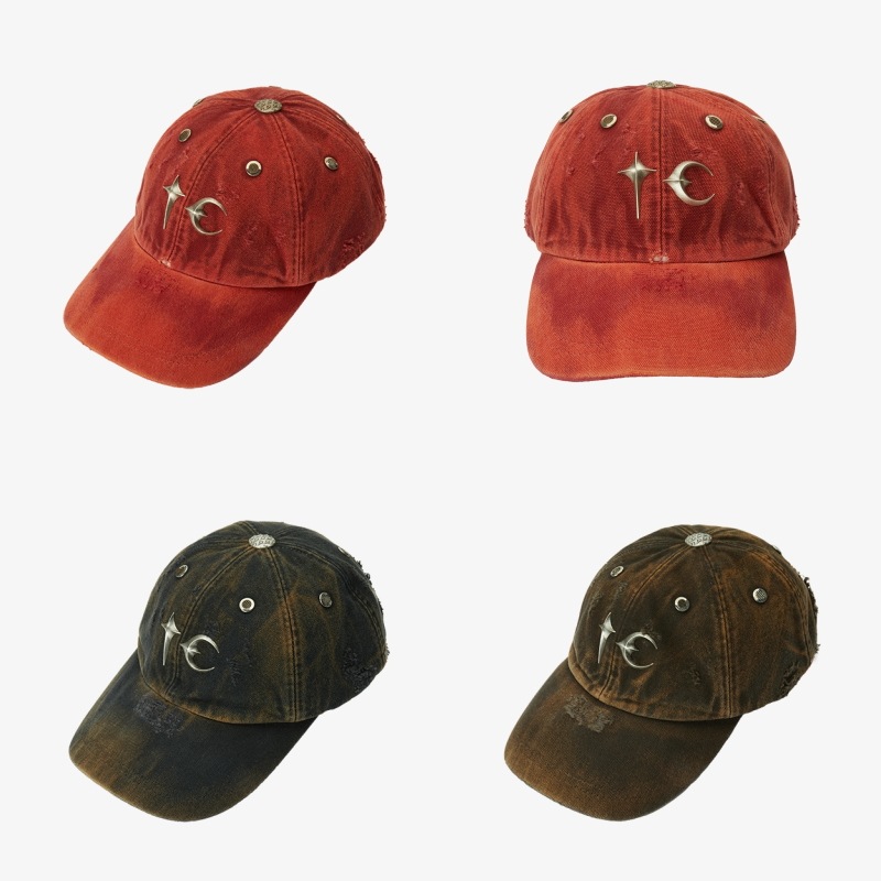 【THUG CLUB】26SS TC TWO TONE WASHED CAP : 3COLORS