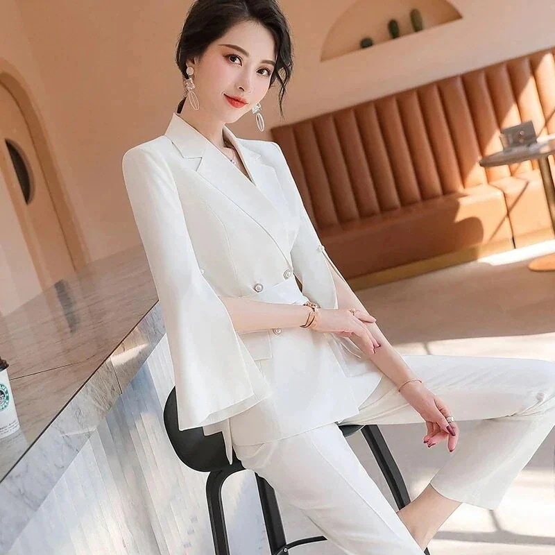 ビジネススーツ2024春通勤用職業服2ビジネススーツ2024春通勤用職業服