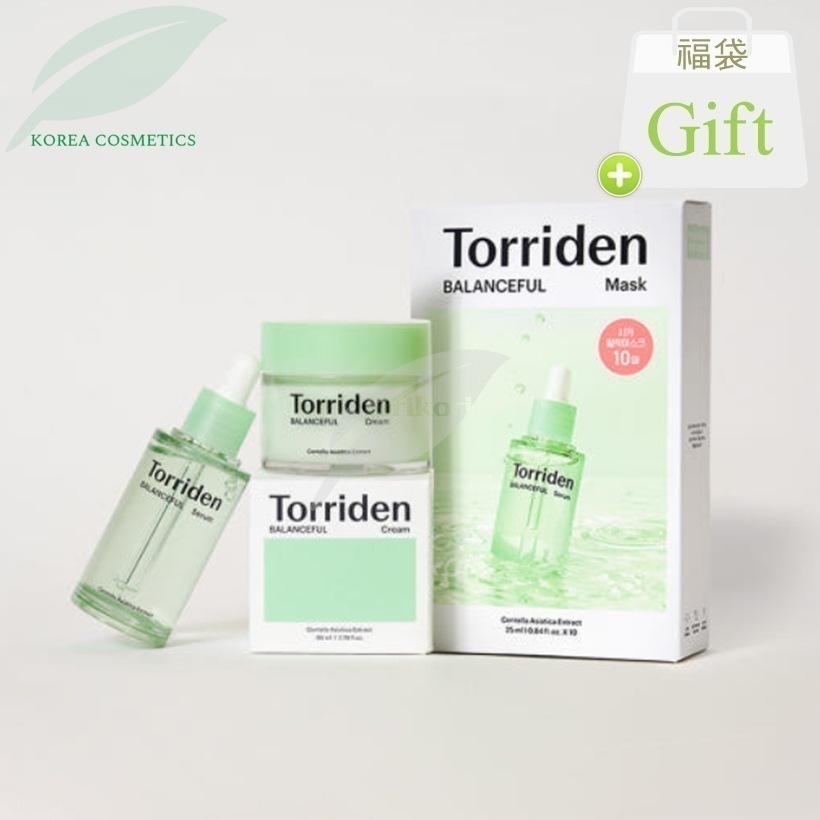 【3点セット】 バランスフル 緊急鎮静ケア セット セラム50ml＋クリーム80ml＋マスクパック10枚 敏感肌用・赤みケア・水分バリア強化・韓国鎮静スキンケア