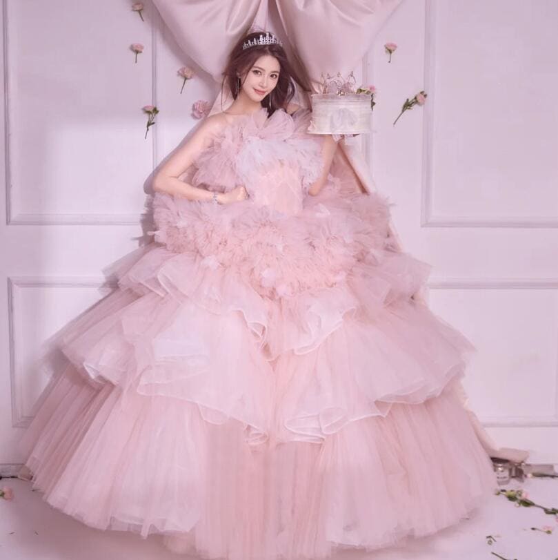 【早い者勝ちタイムセール】結婚式ドレス ワンピース カラードレス 成人式ドレス ロング丈ワンピース 花嫁ドレス 高級感 お姫様 ウェディングドレス 可愛い 前撮りドレス 後撮り きれいめ 撮影 フォ