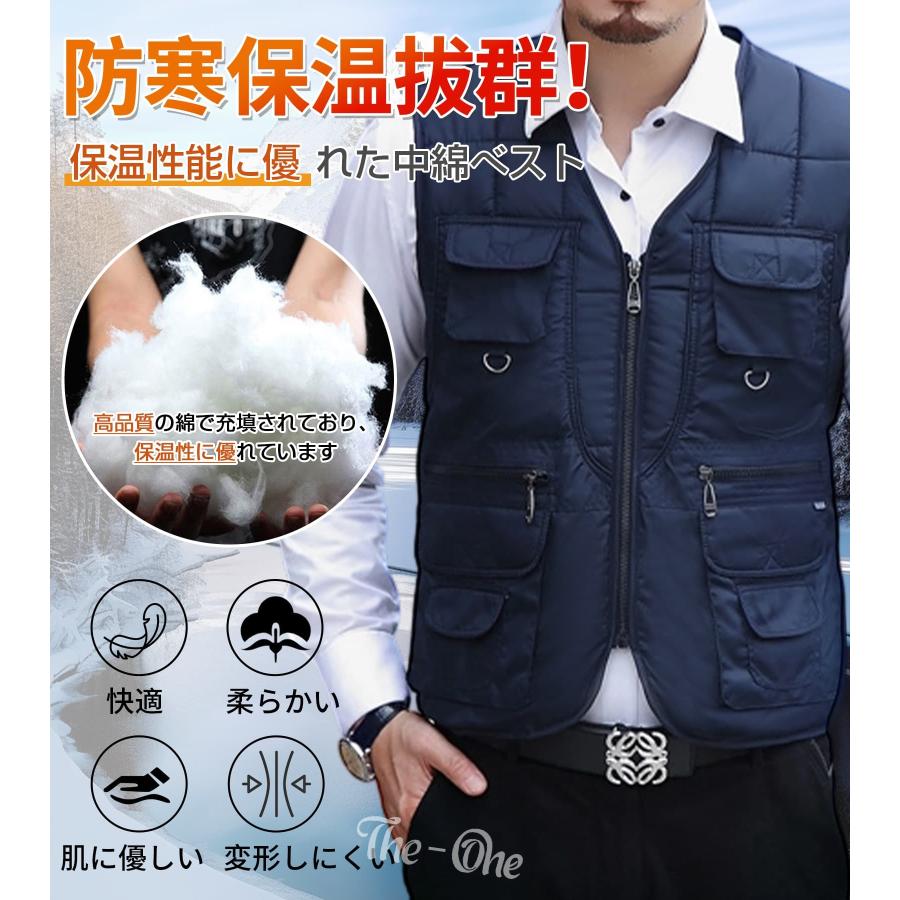 メンズ 秋 無地 撮影 アウトドア 釣り 登山 カジュアル 旅行 軽量 多ポケット 大きいサイズ 【30%OFFセール】送料無料ベスト 通勤 冬 速乾 キャンプ