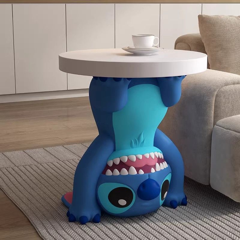 【Disney】　スティッチ ガラステーブル ディズニー Disney】 スティッチ ガラステーブル ディズニー