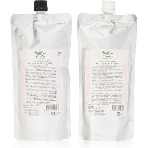 デミ Yunto ユント シャンプー モイスト& 4 500サイズ 詰替え セット