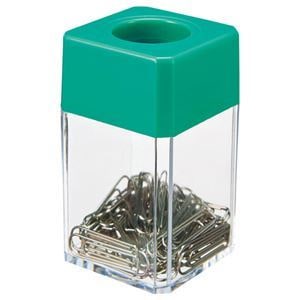 （まとめ） ゼムクリップホルダー グリーン TS-GB01-G 1個 [x20セット]
