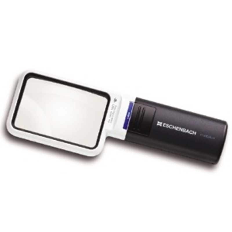 エッシェンバッハ　LEDワイドライトルーペ4倍(ディオプター:16.0)/50×75mm　15114LEDﾜｲﾄﾞﾗｲﾄﾙｰﾍﾟ