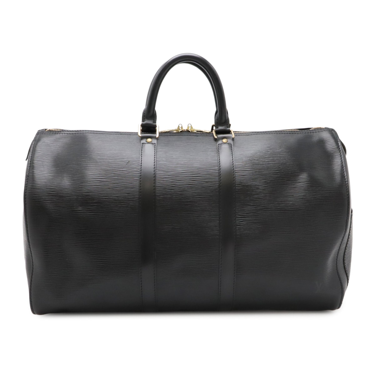 エピ キーポル45 ボストンバッグ 旅行カバン トラベルバッグ ノワール 黒 ブラック ゴールド金具 M5915